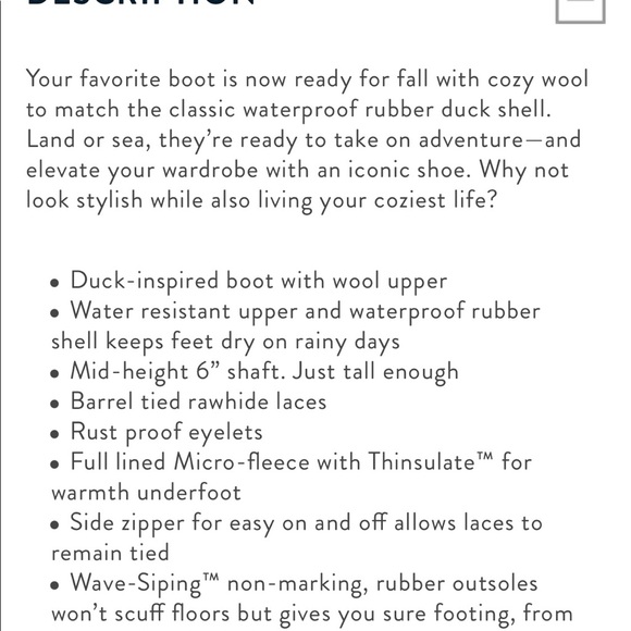 Sperry Women's Saltwater Wool Embossed Duck Boot - Picture 5 of 10